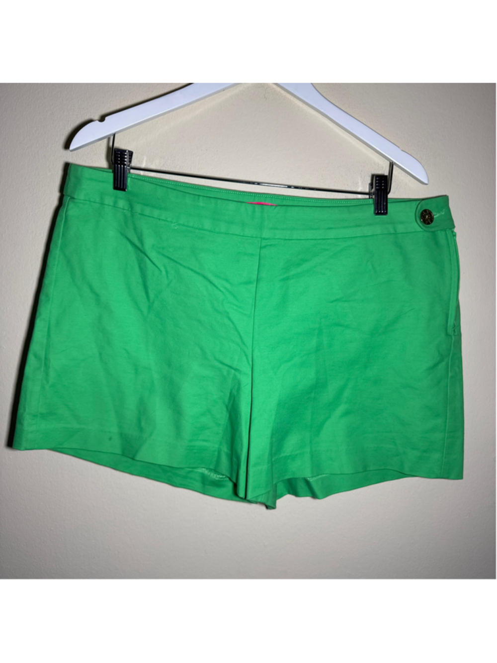 Lilly Pulitzer Green Shorts Size 14 inseam 4.5” Length 13-14”